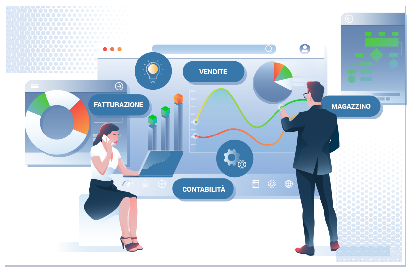 Aiutiamo attività commerciali nella gestione dei flussi di lavoro